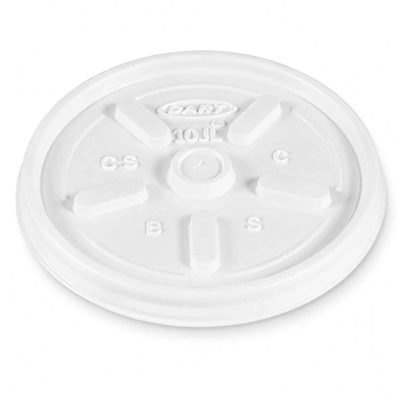 Foam Cup Lid 10oz 10FTL Dart 10/100
