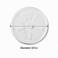 Foam Cup Lid 10oz 10JL 10/100