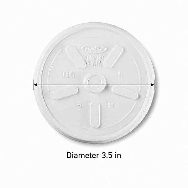 Foam Cup Lid 10oz 10JL 10/100