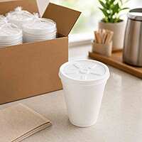 Foam Cup Lid 10oz 10JL 10/100