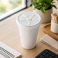 Foam Cup Lid 10oz 10JL 10/100