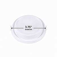 Foam Cup Lid 12oz 12EL 10/100