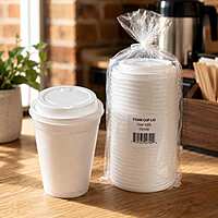 Foam Cup Lid 12oz 12EL 10/100