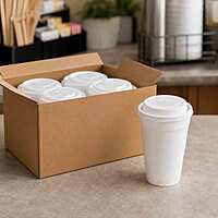 Foam Cup Lid 12oz 12EL 10/100