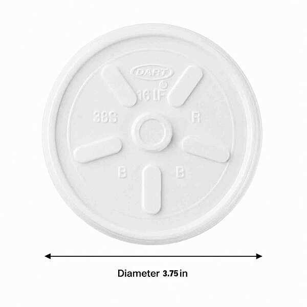 Foam Cup Lid 12oz 12JL DR10/100