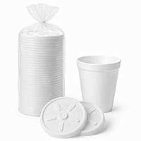 Foam Cup Lid 12oz 12JL DR10/100