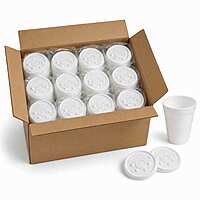 Foam Cup Lid 12oz 12SL 10/100