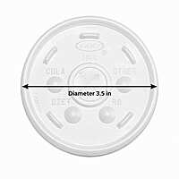Foam Cup Lid 12oz 12SL 10/100