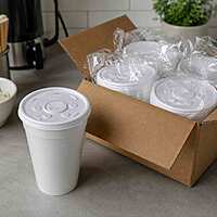 Foam Cup Lid 12oz 12SL 10/100