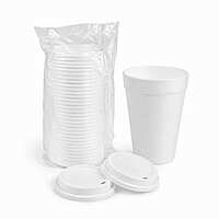 Foam Cup Lid 16oz 16EL 10/100