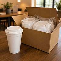 Foam Cup Lid 16oz 16EL 10/100