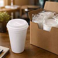 Foam Cup Lid 16oz 16JL DR 10/100