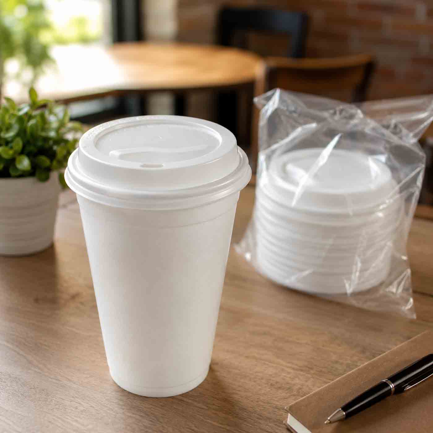 Foam Cup Lid 16oz 16JL DR 10/100