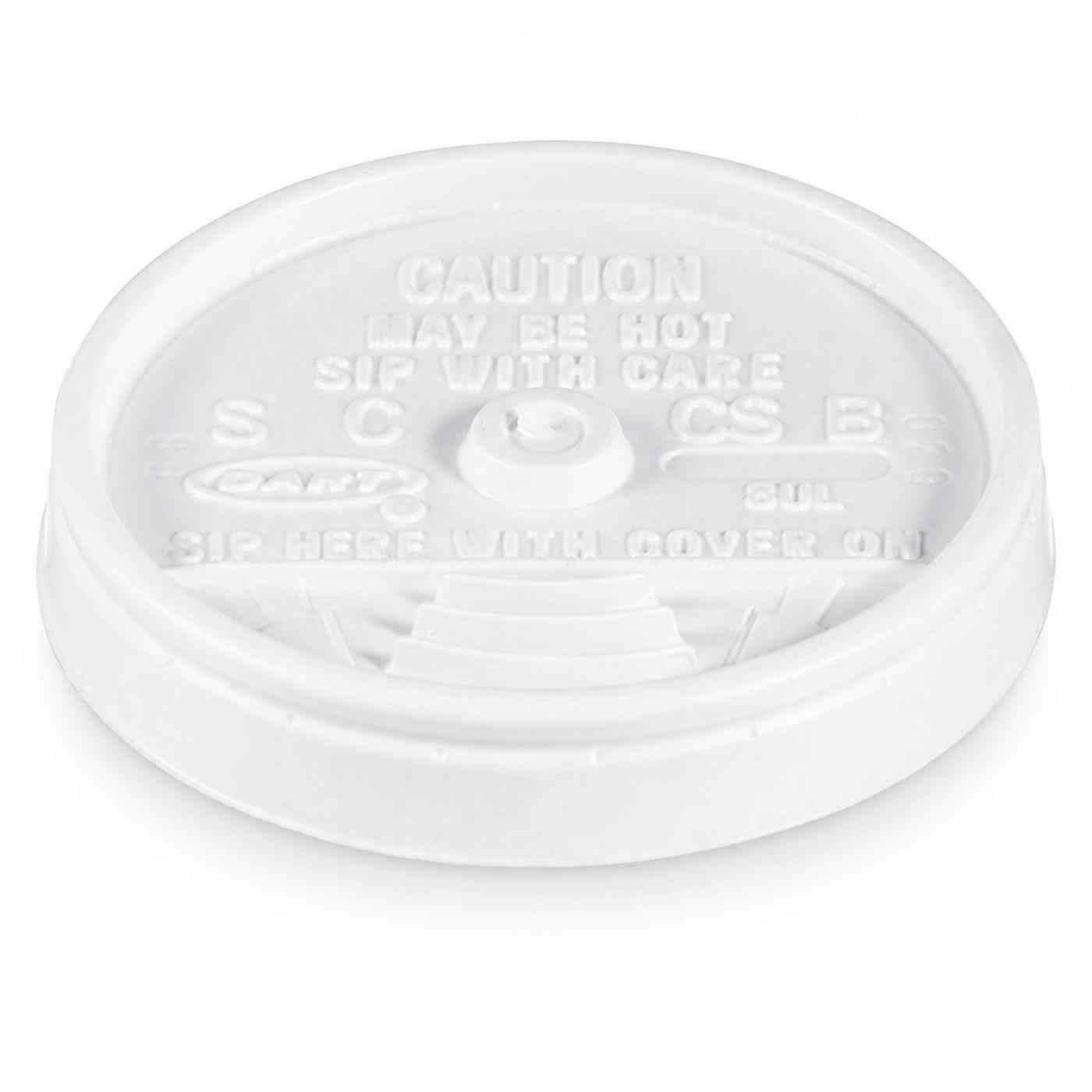 Foam Cup Lid 8oz 8FTL Dart 10/100