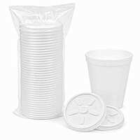 Foam Cup Lid 8oz 8JL DR 10/100