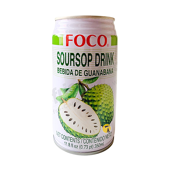 24405     Foco Soursop Juice Cans 350ml X 12