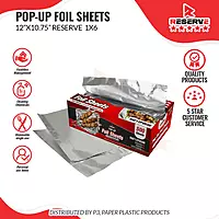Foil Pop-up Sheets Reserve 12x10.75 6/500