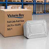 Foil Lids Full Size 20.75x12.875 VB 50/1