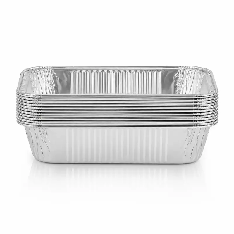 Foil Pan 1/2 Size HD Medium Deep 100/1