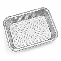 Foil Pan 1/2 Size HD Medium Deep 100/1