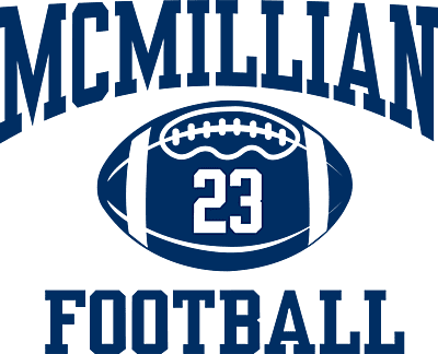 Personalized Vinyl Football Arc Sports Decals – Custom Team & Player Stickers