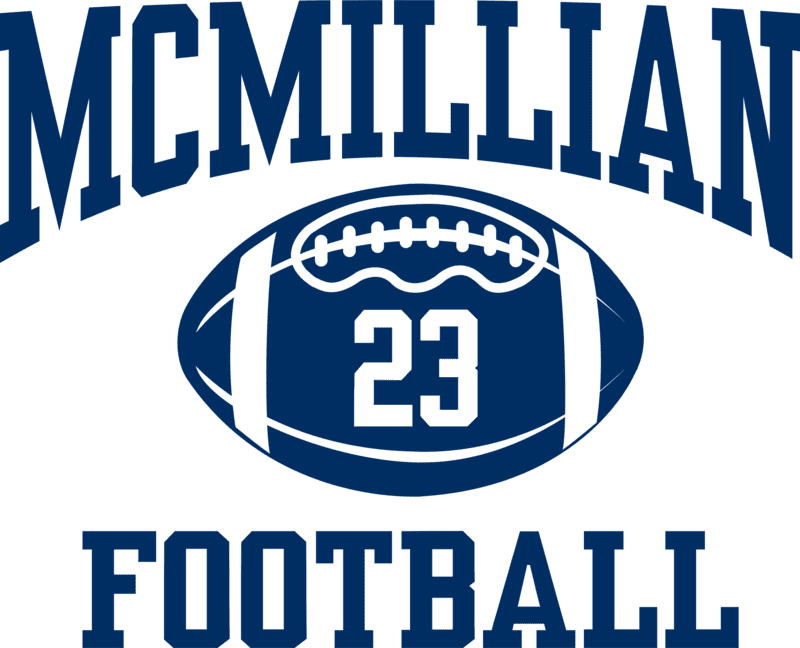 Personalized Vinyl Football Arc Sports Decals – Custom Team & Player Stickers