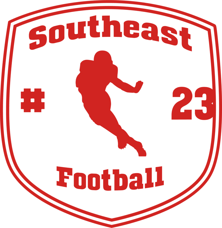 Personalized Vinyl Football Shield Sports Decals – Custom Team & Player Stickers