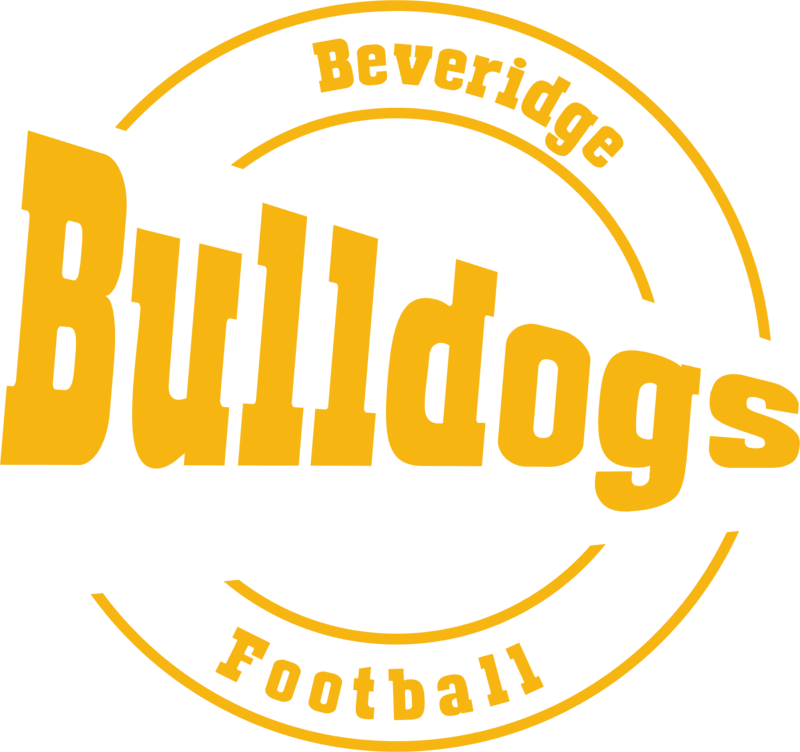 Personalized Vinyl Football Circle Mascot Sports Decals – Custom Team & Player Stickers