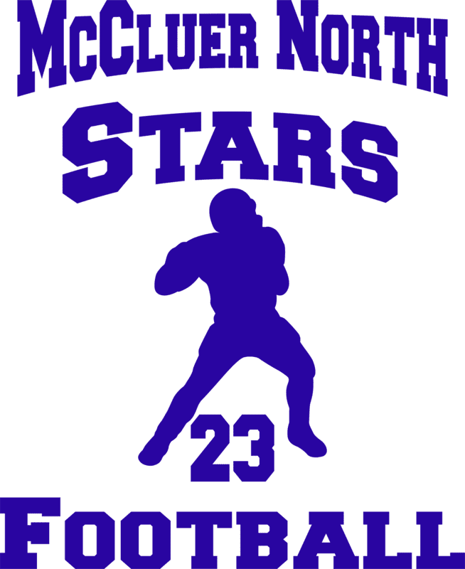 Personalized Vinyl Football Player Sports Decals – Custom Team & Player Stickers