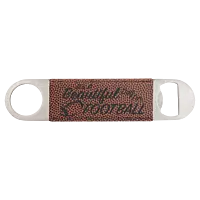 Stainless Steel Leatherette Bottle Openers