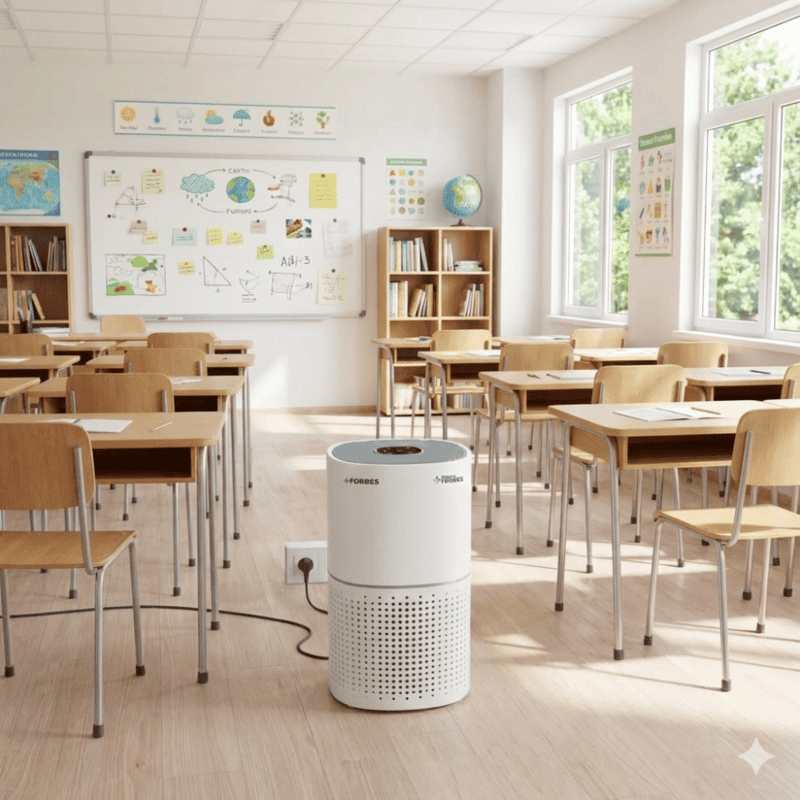 Forbes 230 Surround 360 Air Purifier with True HEPA H13 Filter