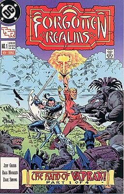 Forgotten Realms Comic Book #1 (DC Comics August 1989)