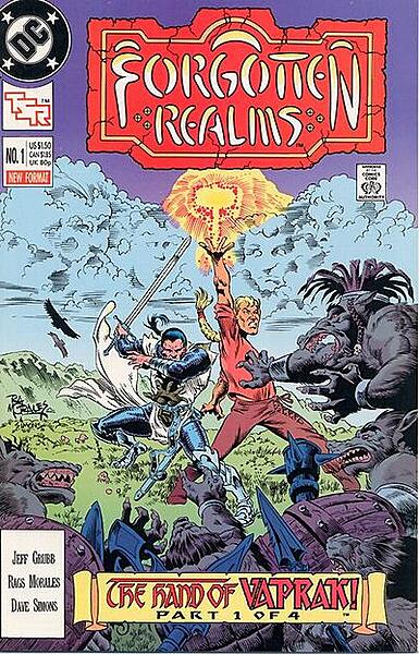 Forgotten Realms Comic Book #1 (DC Comics August 1989)