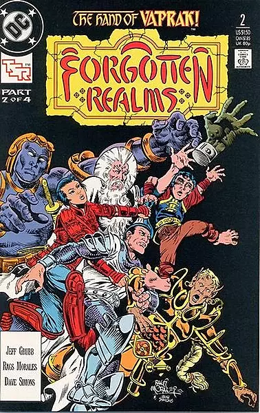 Forgotten Realms Comic Book #2 (DC Comics September 1989)