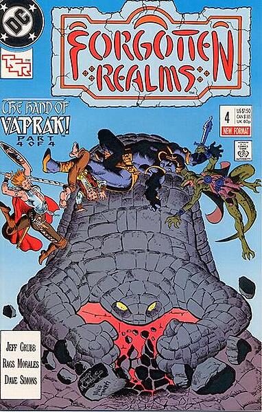 FORGOTTEN REALMS Comic Book #4 - (DC COMICS)
