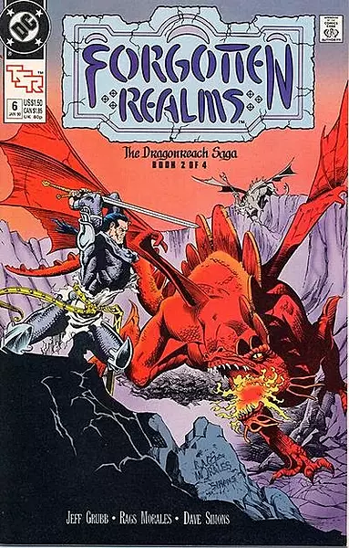 Forgotten Realms Comic Book #6 (DC Comics January 1990)