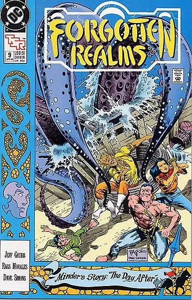Forgotten Realms Comic Book #9 (DC Comics April 1990)