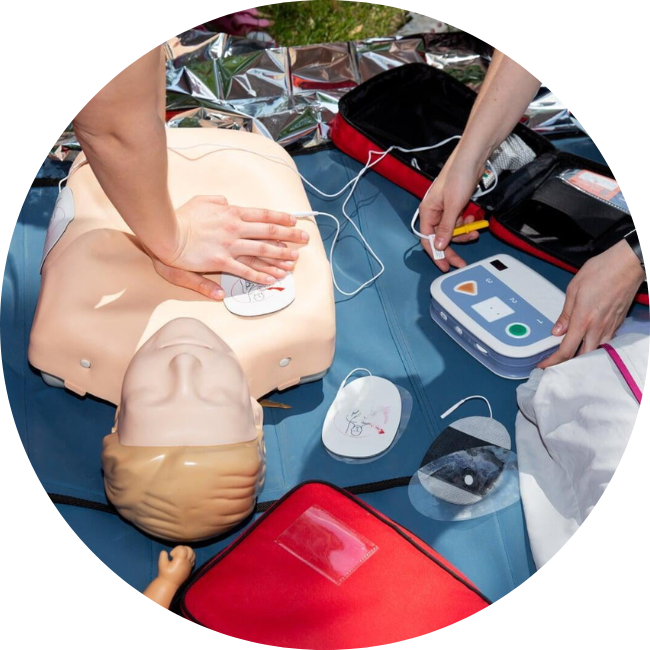 Moniteur de premiers soins certifié par la société de sauvetage