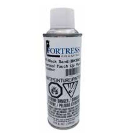Fortress Evolution-Touch Up Aerosol Paint-Black Sand Fortress Evolution-Touch Up Aerosol Paint-Black Sand