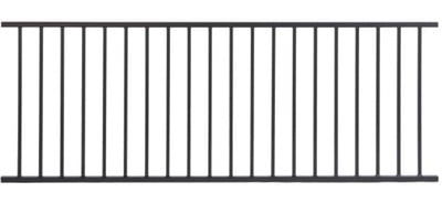 Fortress AL13 Plus Traditional Railing Panel Fortress AL13 Plus Traditional Railing Panel