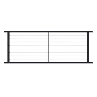 Fortress FE26 Horizontal Cable Rail 40" Panel Fortress FE26 Horizontal Cable Rail 40" Panel