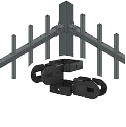 Fortress VERSAI Brackets-Gloss Black Fortress VERSAI Brackets-Gloss Black