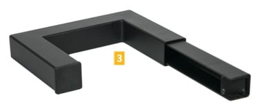 Fortress Square ADA Handrail Return Fortress Square ADA Handrail Return