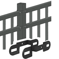 Fortress VERSAI Brackets-Gloss Black Fortress VERSAI Brackets-Gloss Black