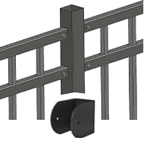Fortress VERSAI Brackets-Gloss Black Fortress VERSAI Brackets-Gloss Black
