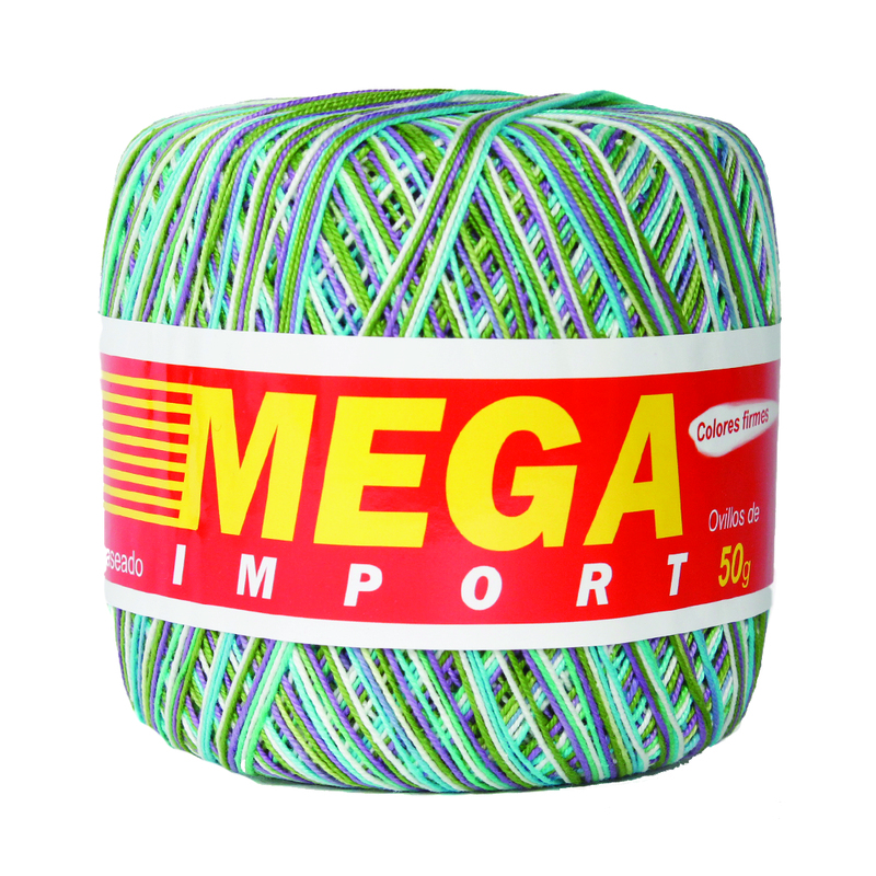 Hilo De Algodon Matizado 9441 Morado X 50Gr  Paquete X 6Ovillos X 50Gramos