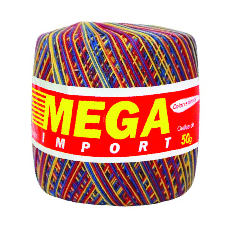 Hilo De Algodon Matizado 9235 Tricolor Paquete X 6 Ovillos X 50Gramos Hilo De Algodon Matizado 9235 Tricolor Paquete X 6 Ovillos X 50Gramos