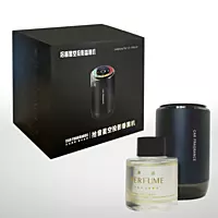 Car Fragrance Diffuser - Long-Lasting Air Freshener with Refillable Perfume Bottle