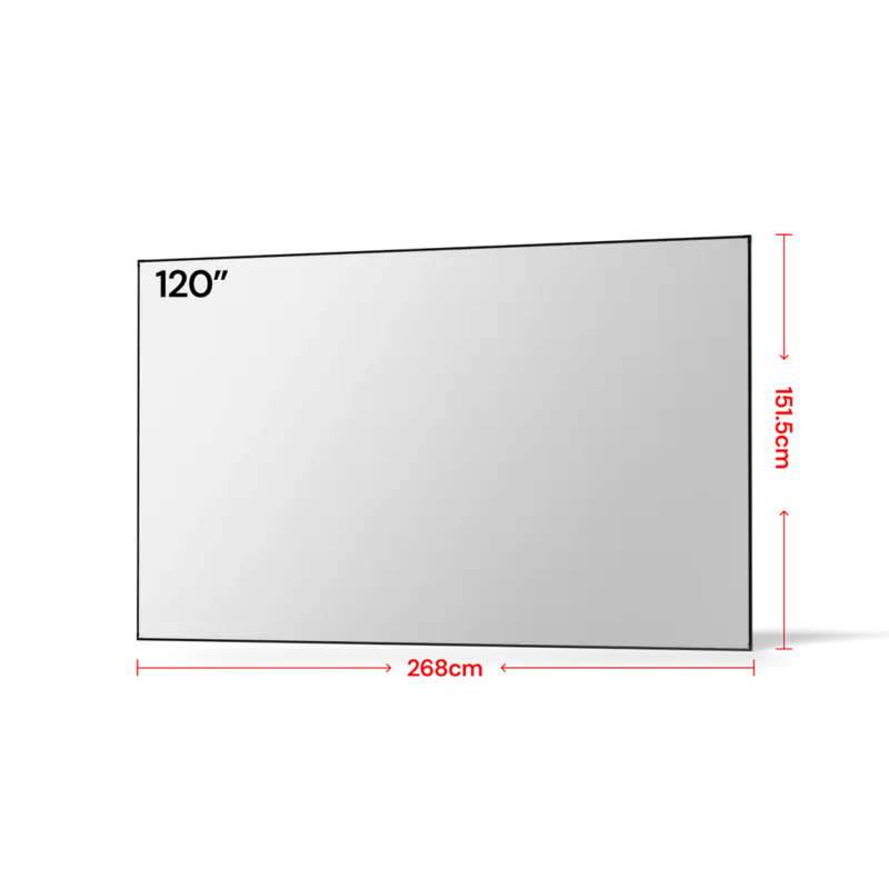 Valerion 120 Matte White Screen