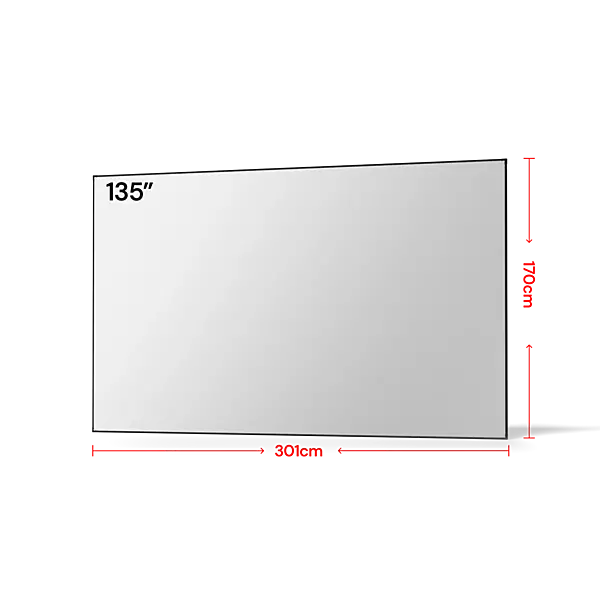 Valerion 135 Matte White Screen
